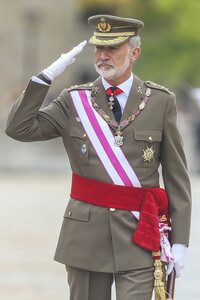 König Felipe bei Ordensverleihung in San Lorenzo de El Escorial