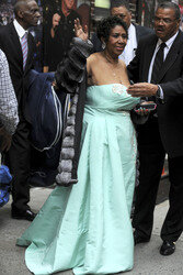 Aretha Franklin bei der 'Late Show with David Letterman', New York