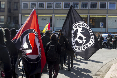 Demonstration gegen Neonazis, Dortmund