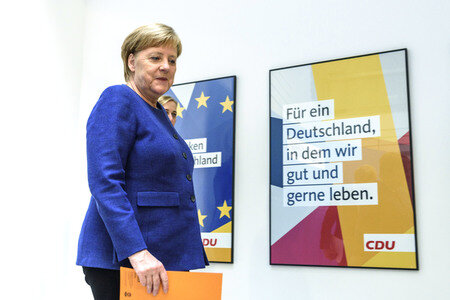 Pressekonferenz zur Klausurtagung der CDU in Berlin