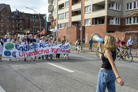 Bundesweiter Klimastreik von Fridays for Future in Hamburg
