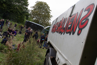 Treffen der Hausbesetzerszene im Rahmen der 'Squatting Days', Hamburg