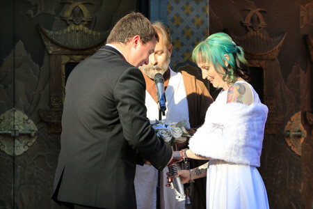 Star Wars Hochzeit in Los Angeles