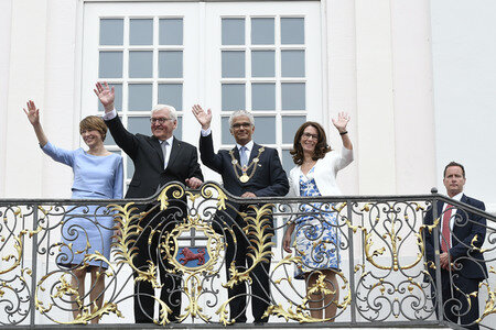 Antrittsbesuch von Frank-Walter Steinmeier in Bonn