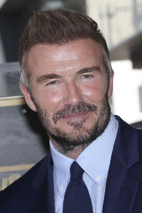 David Beckham erhält einen Stern auf dem Hollywood Walk of Fame in Los Angeles