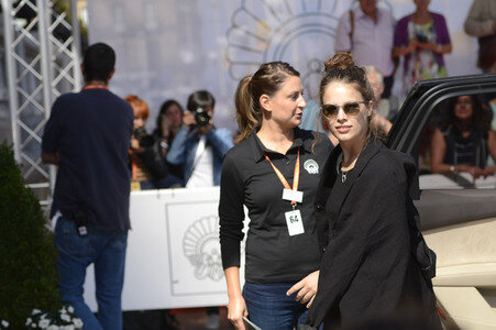 Ankunft auf dem San Sebastian Film Festival 2016