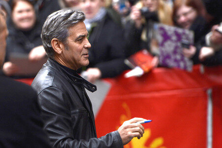 Ankunft zur 'Hail, Caesar!' Pressekonferenz, Berlinale 2016