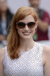 Ankunft von Jessica Chastain beim San Sebastian Film Festival 2014