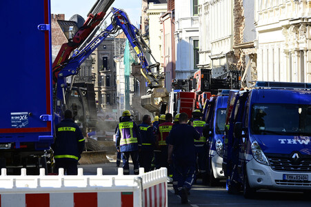 Einsturz eines Mehrfamilienhauses in Görlitz