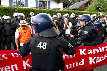 G7 Gipfel auf Schloss Elmau in Bayern
