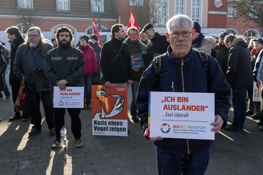 Gegen Demo zur Neonazi Demonstration, Frankfurt/Oder