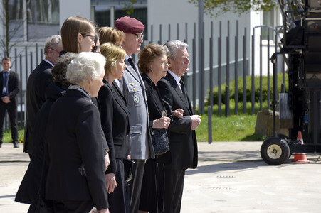Staatsakt für Hans-Dietrich Genscher in Bonn