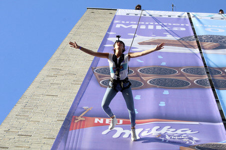 Milka Charity House-Running-Event in Hamburg