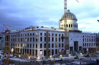 Stadtschloss Baustelle
