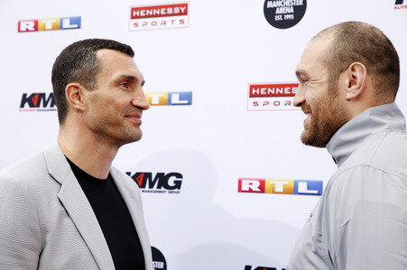 Pressekonferenz 'Fury vs. Klitschko II' in Köln