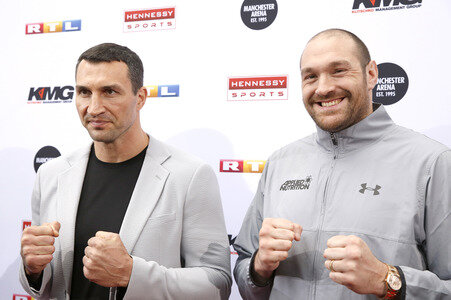 Pressekonferenz 'Fury vs. Klitschko II' in Köln