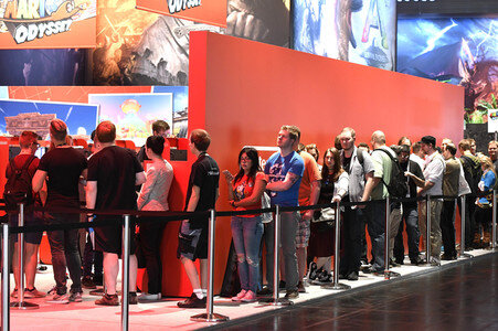 Computerspielmesse Gamescom 2017 in Köln