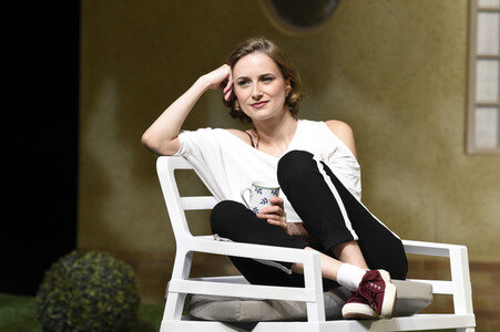 Theaterprobe 'Willkommen bei den Hartmanns' in Berlin