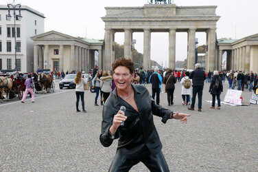 Launch der Wachsfigur von David Hasselhoff, Berlin