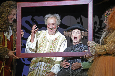 Theaterprobe 'Der eingebildet Kranke' in Berlin