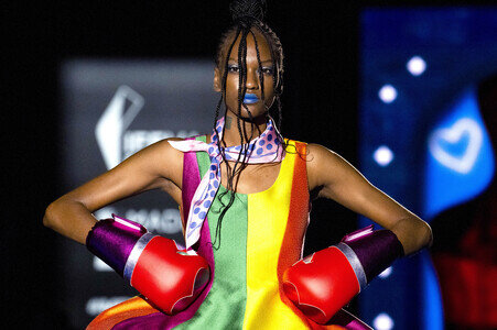 Agatha Ruiz de la Prada Fashion Show auf der Mercedes-Benz Fashion Week Madrid