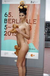 Berlinale Photoshooting mit Micaela Schäfer, Berlin