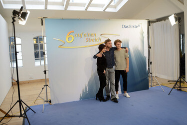 'Sechs auf einen Streich' Fototermin, Hamburg
