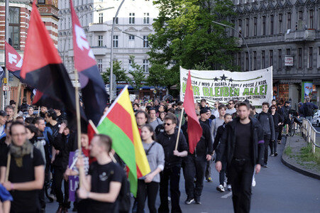 1. Mai Demo im Wedding in Berlin