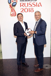 ZDF und ARD-Fußball-WM-Pressekonferenz in Hamburg