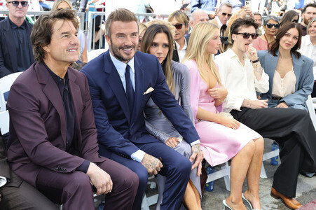 David Beckham erhält einen Stern auf dem Hollywood Walk of Fame in Los Angeles