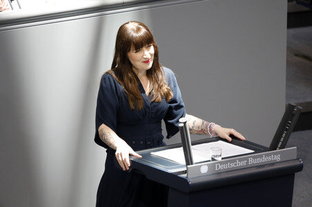 27. Sitzung des Deutschen Bundestages in Berlin