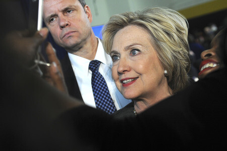 Wahlkampfrede von Hillary Clinton in New York