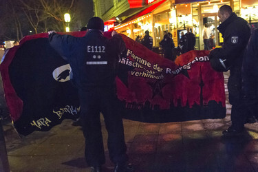 Demo gegen Europäischen Polizeikongress, Berlin