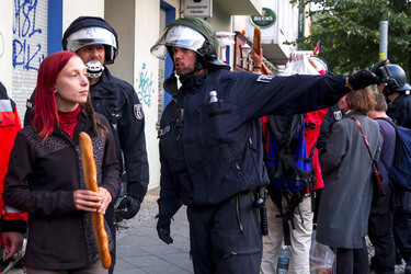 Demonstration gegen Rassismus und Abschiebungen, Berlin