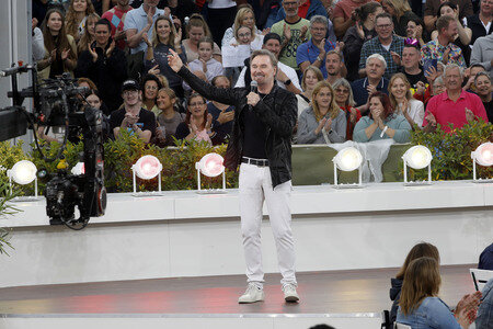 TV-Show 'ZDF-Fernsehgarten' in Mainz