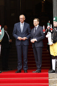 Antrittsbesuch von Bundeskanzler Friedrich Merz im Freistaat Sachsen in Dresden