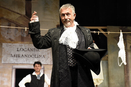 Theaterprobe 'Mirandolina' in München