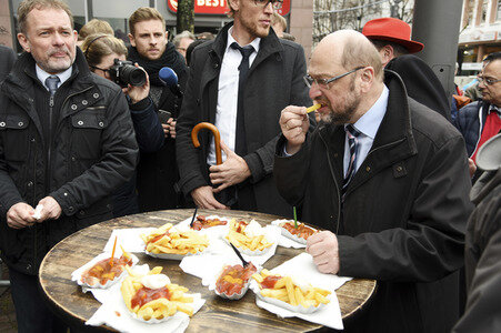 SPD-Kanzlerkandidat Martin Schulz in Darmstadt