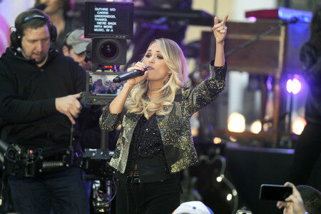 Carrie Underwood in der NBC-Show 'Today' in New York