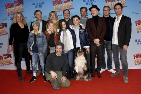 Filmpremiere 'Fünf Freunde und das Tal der Dinosaurier' in München