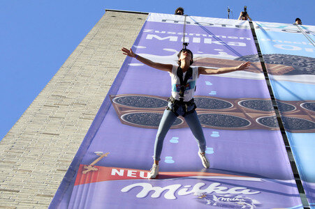 Milka Charity House-Running-Event in Hamburg