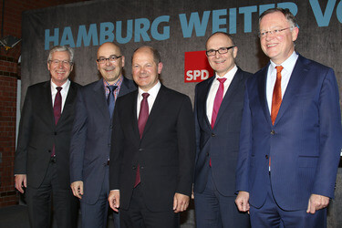 Wahlkampfauftakt der SPD, Hamburg