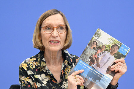 Bundespressekonferenz 'UNICEF-Bericht zur Lage der Kinder in Deutschland 2025' in Berlin