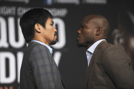 Manny Pacquiao vs Timothy Bradley Pressekonferenz in New York