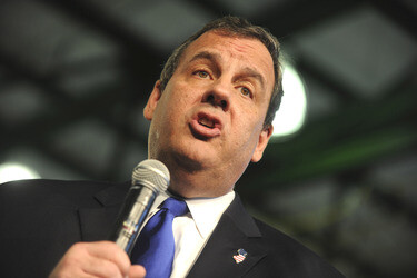 Chris Christie gibt Präsidentschaftskandidatur bekannt in Livingston