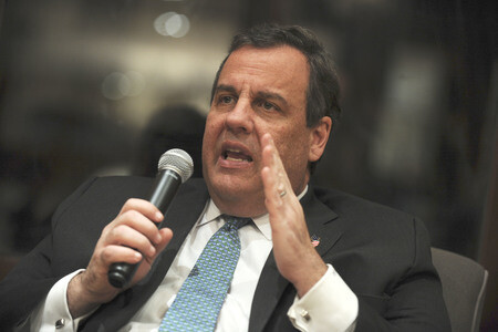 Chris Christie Podiumsgespräch in New York