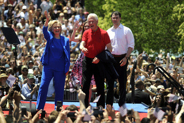 Hillary Clinton startet ihre Wahlkampagne in New York
