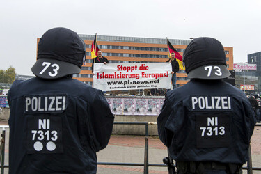Demonstration 'Hooligans gegen Salafisten', Hannover