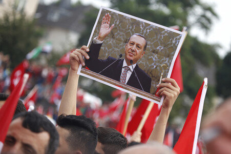 Erdogan-Demo in Köln