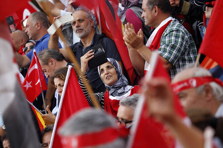 Erdogan-Demo in Köln